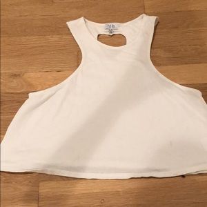 White tank top